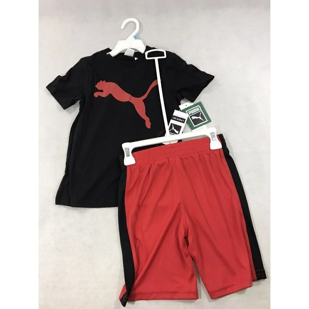 Puma Boys Youth Activewear Shirt and Shorts Set Size 4 NWT $34 - Picture 7 of 7